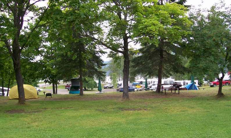 Kaslo municipal campground