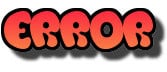 error logo