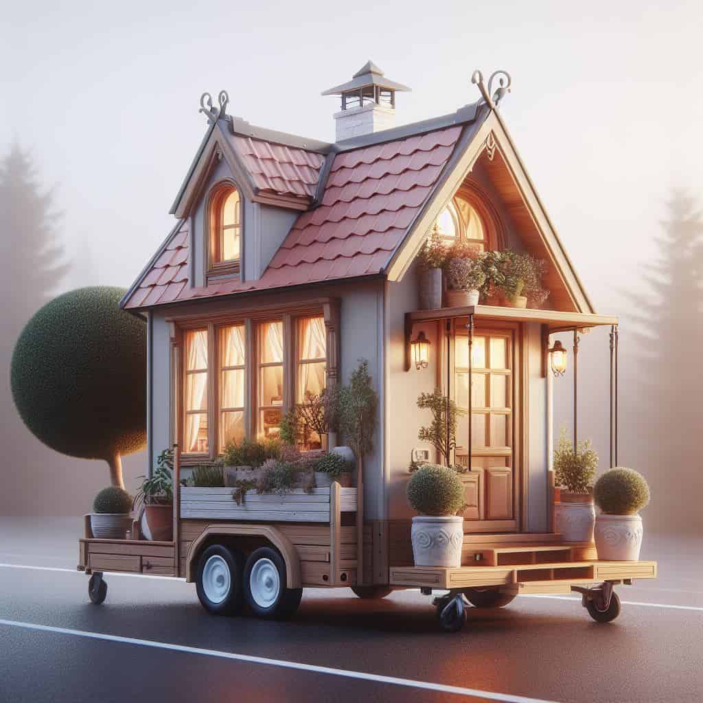 Tiny house on wheels