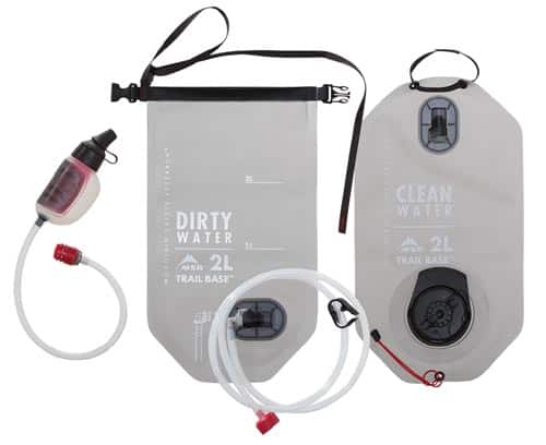 Trail base water purifier filtration system