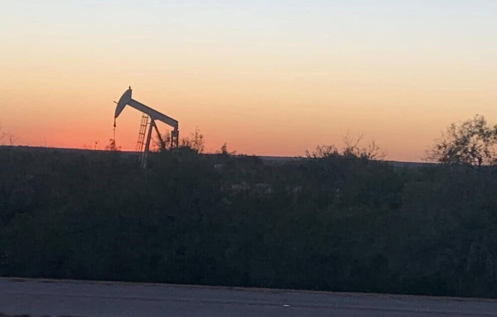The drive in Texas