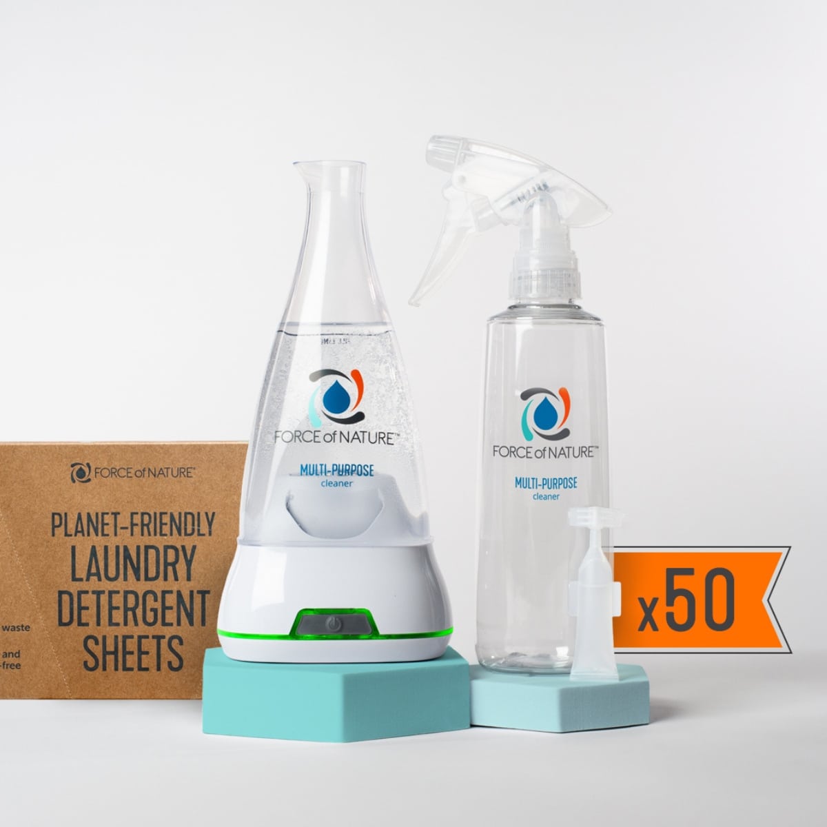 Force of Nature Cleaning and Laundry Duo Bundle
