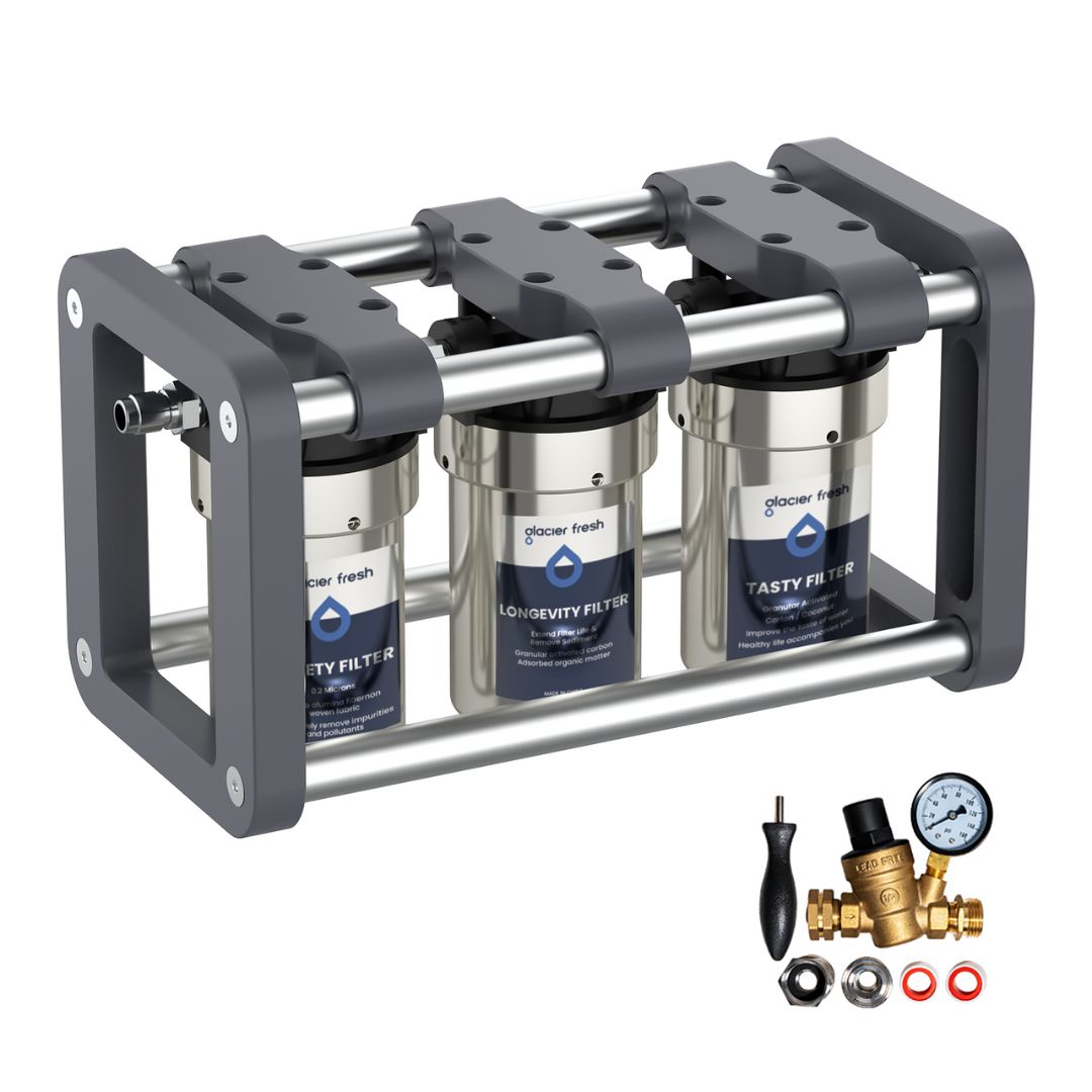 Glacier Fresh multi-stage RV water filtration system