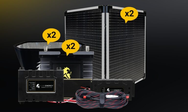 Lion Energy UT 1300 lithium battery system