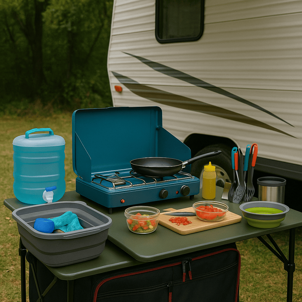 Building The Ideal Outdoor RV Kitchen Setup