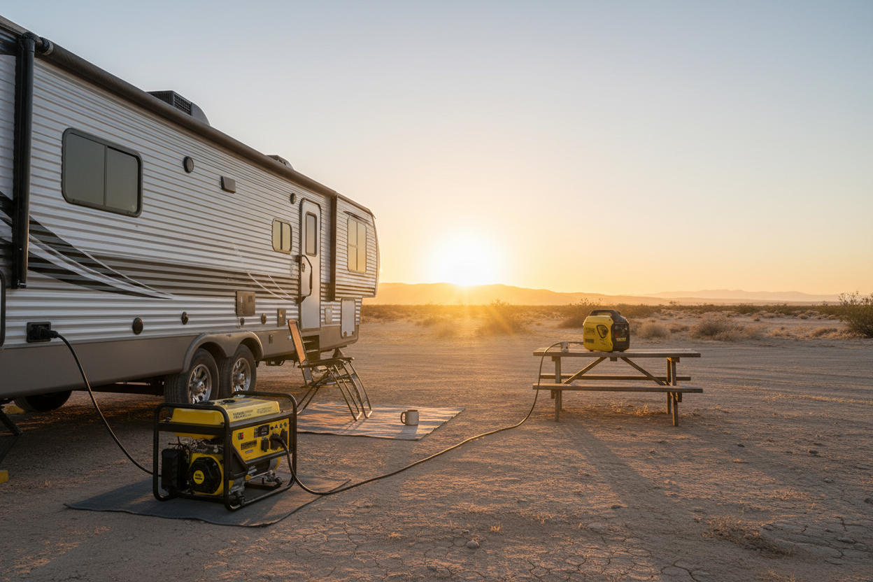 Champion Generator Buying Guide for RVs (2500 vs 5000 — Which One’s Right for You?)