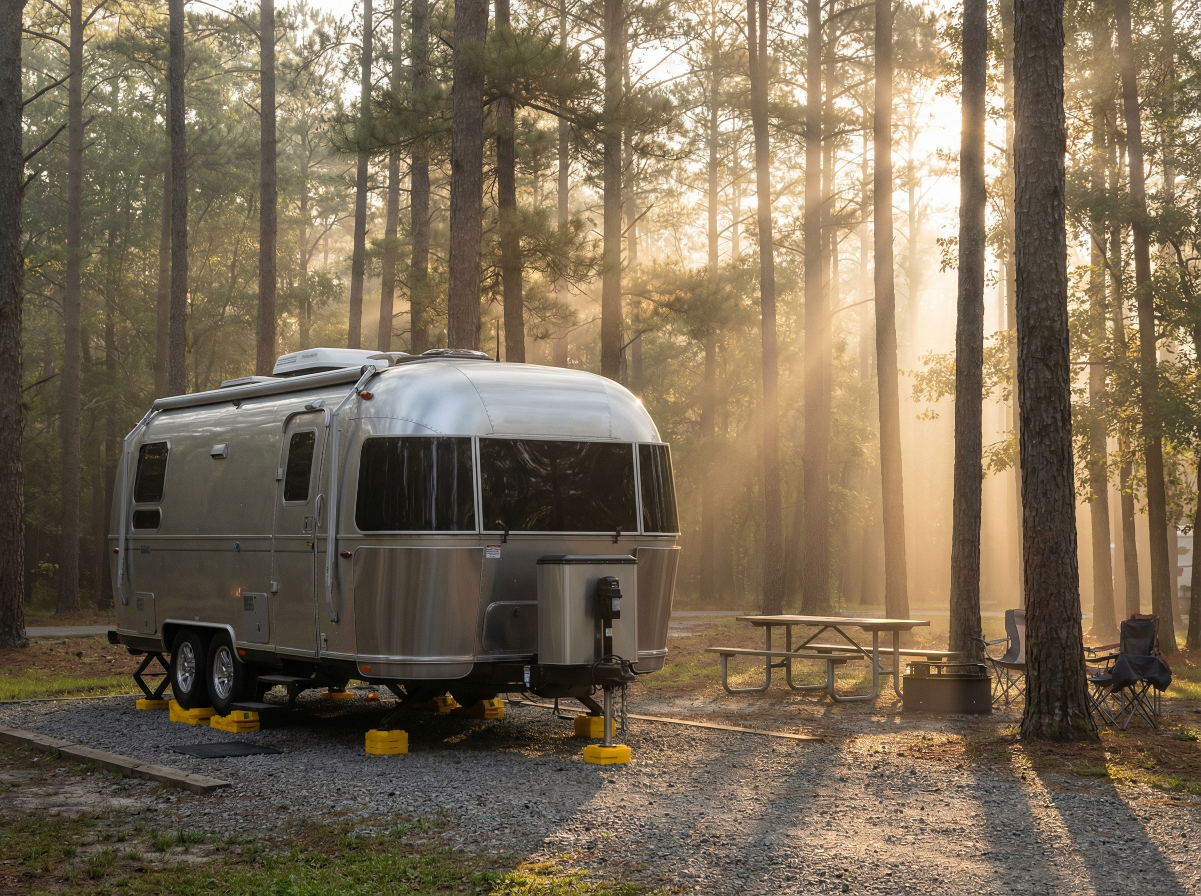 Travel Trailer Setup for Beginners: Leveling, Stabilizing, and Weight Balance Explained