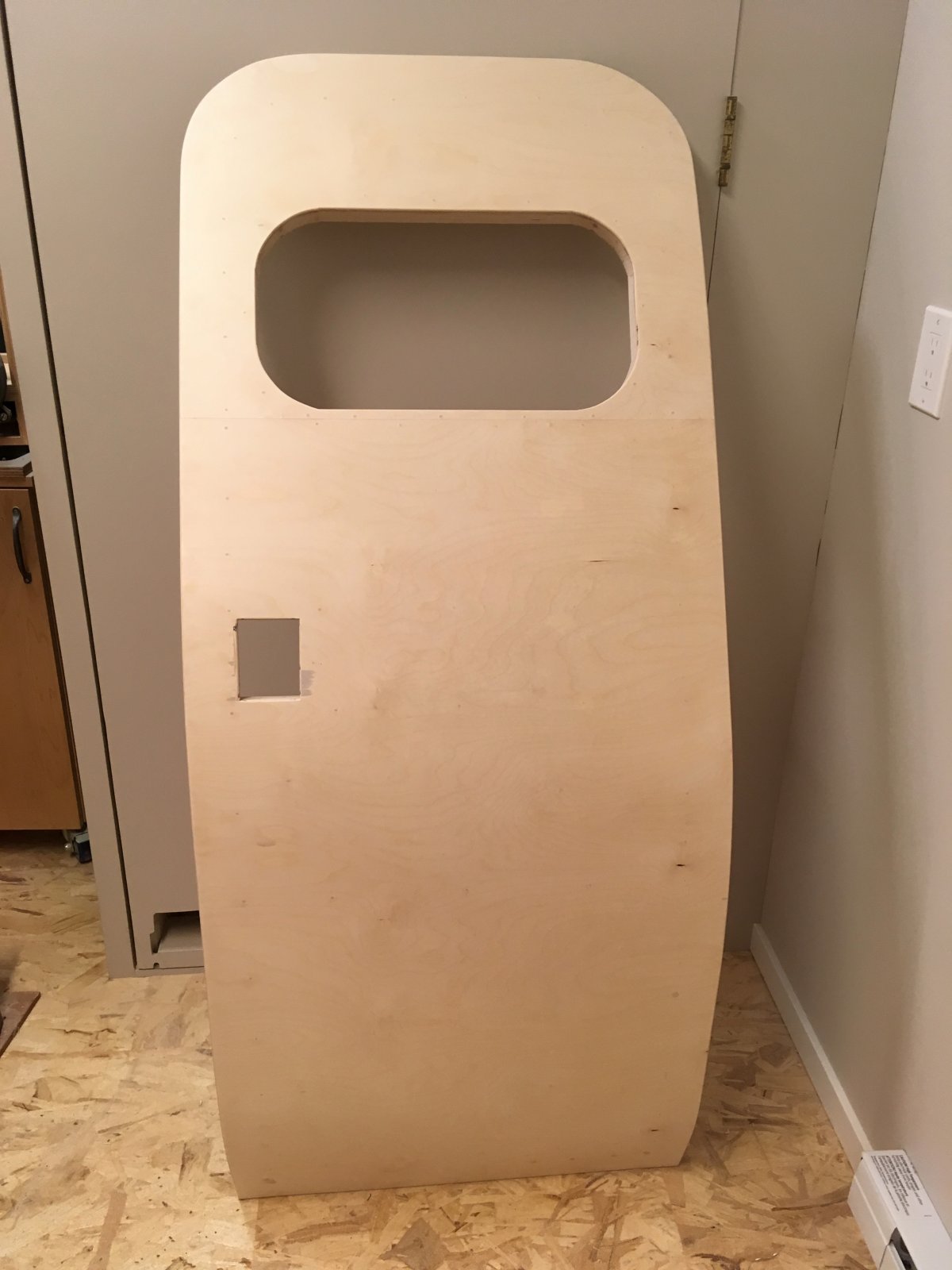 Completed door second view