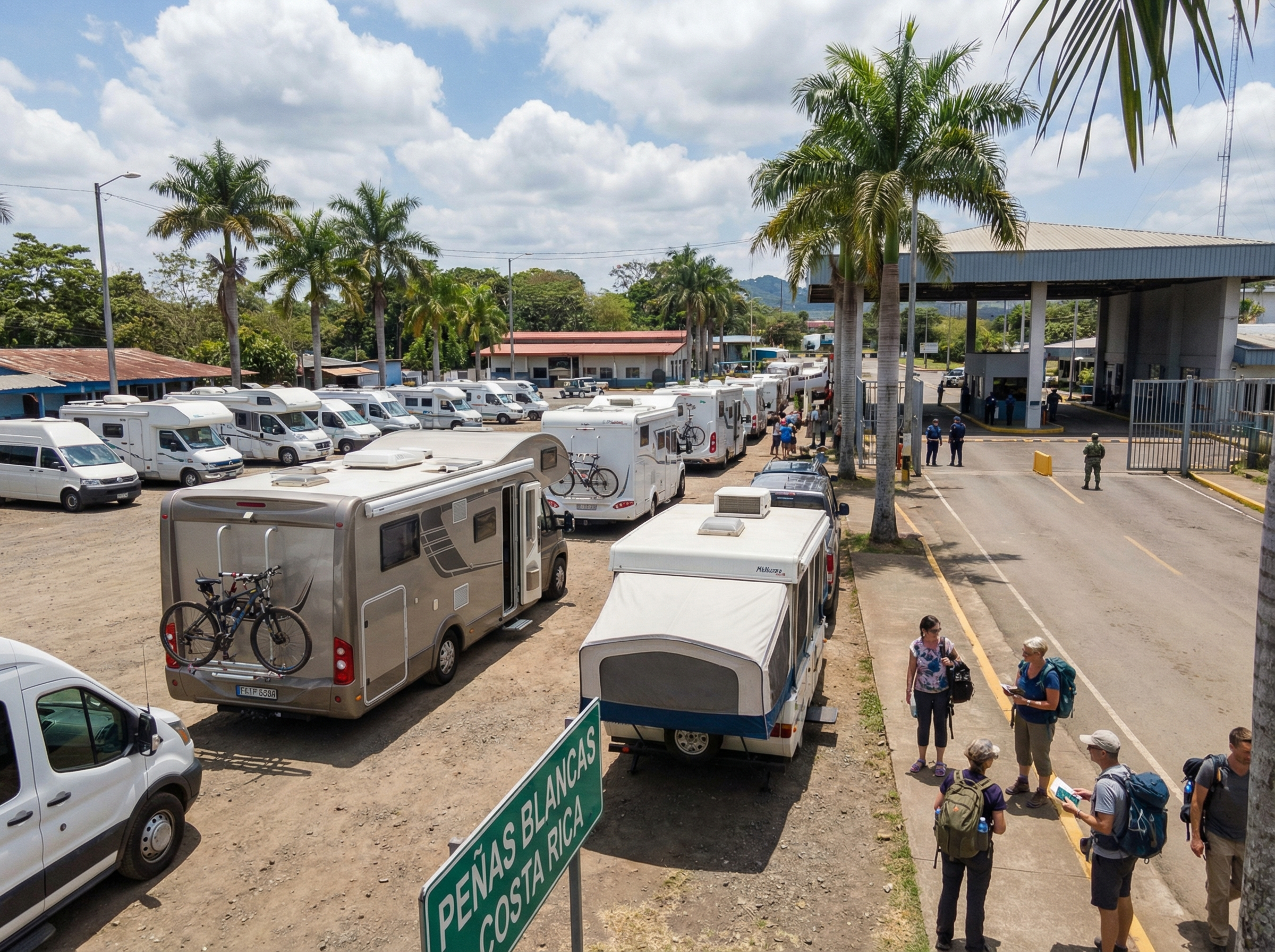 Peñas Blancas Border Crossing in an RV (2026): Nicaragua → Costa Rica Checklist + Tips