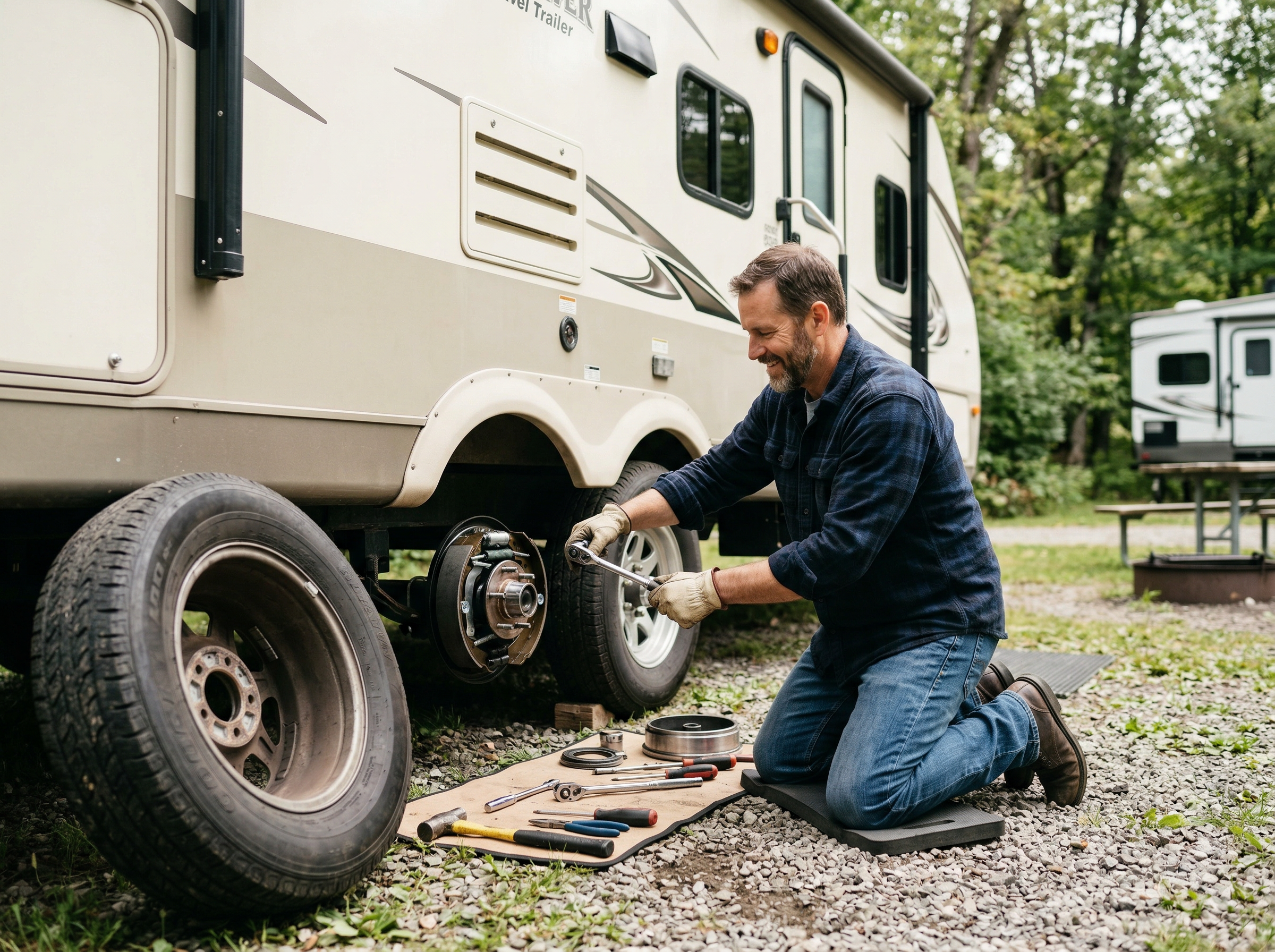 How to Replace Travel Trailer Brakes (Step-by-Step Guide for RV Owners)